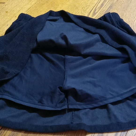 HALARA Women SKIRT SMALL BLACK CORDUROY New Workout Tennis NEW Exercise - Picture 5 of 5